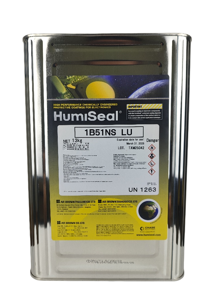 HumiSeal ® 1B51NSLU合成橡胶敷型涂料